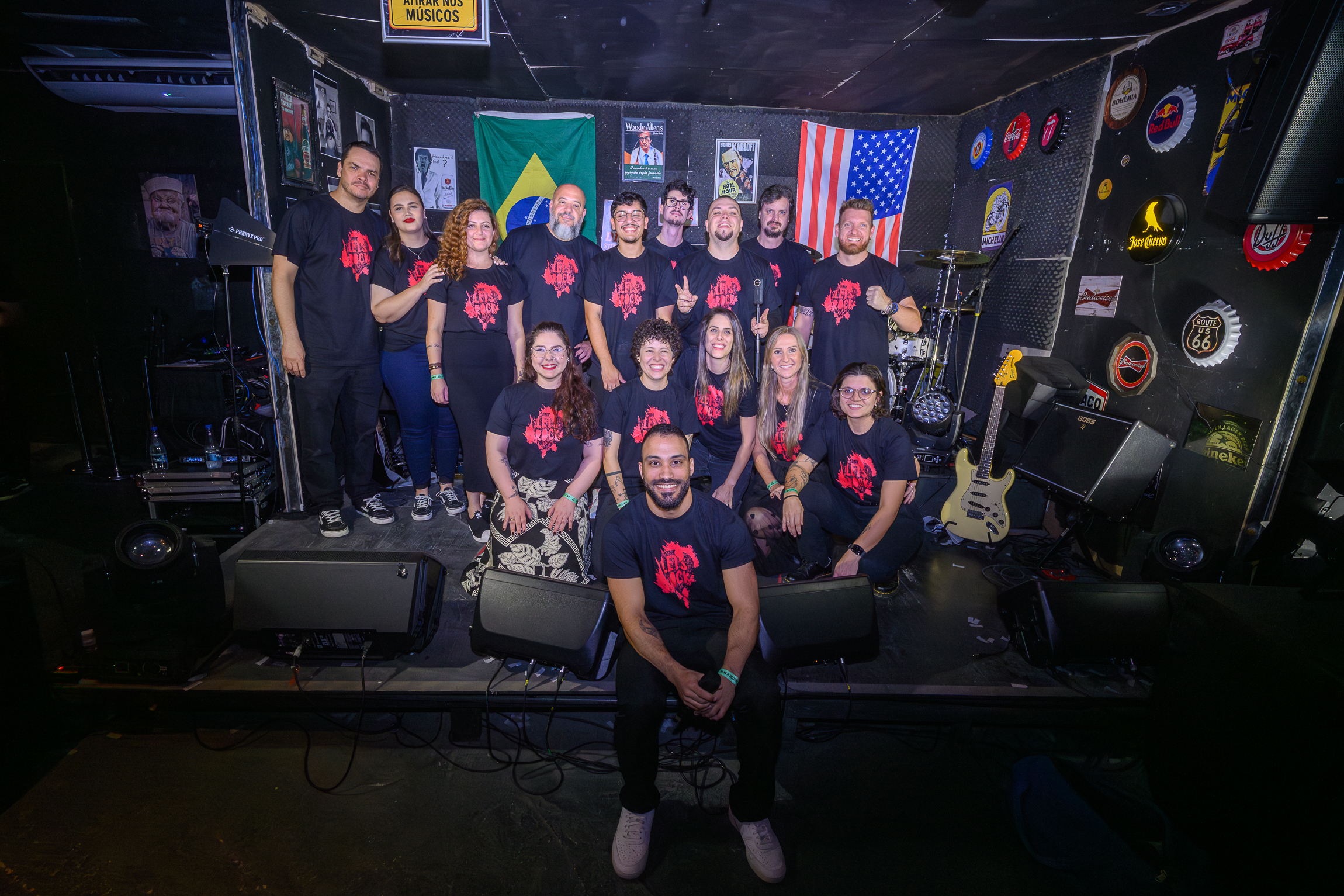 Pessoas que acreditam 
no poder transformador 
da música